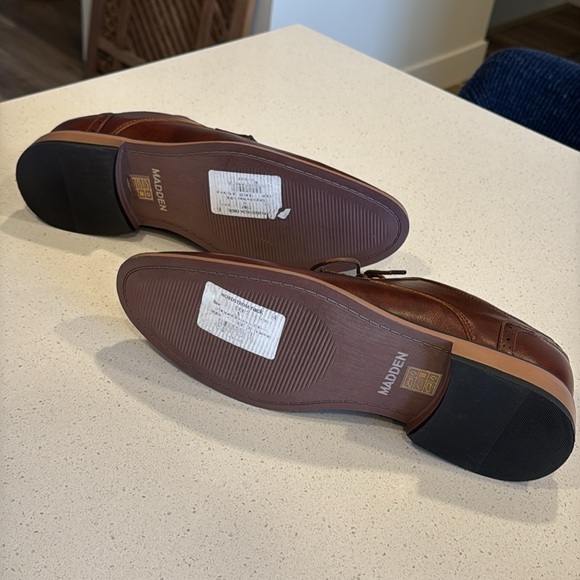 Steve Madden Men’s Dress Shoes - Brown/Burgundy - 11 - Picture 3 of 4